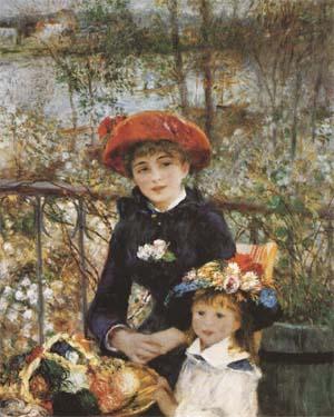Pierre-Auguste Renoir On the Terrace (mk09) oil painting image